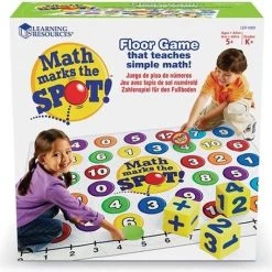 Learning Resources Educatief Spel - Math Marks The Spot - Bewegend Leren