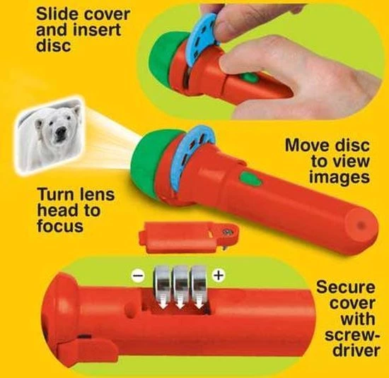 Brainstorm Toys Zaklampprojector Most Deadly - Gevaarlijke Dieren - Afbeelding 6