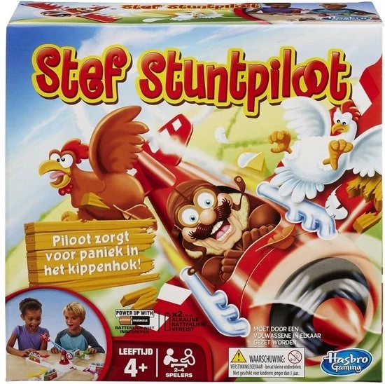 Merkloos Spellenbundel - 2 Stuks - Stef Stuntpiloot & Trivial Pursuit Familie Editie - Afbeelding 2