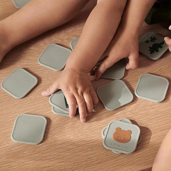 Liewood Easton Memory Spel Dove Blue Multi Mix - Afbeelding 2