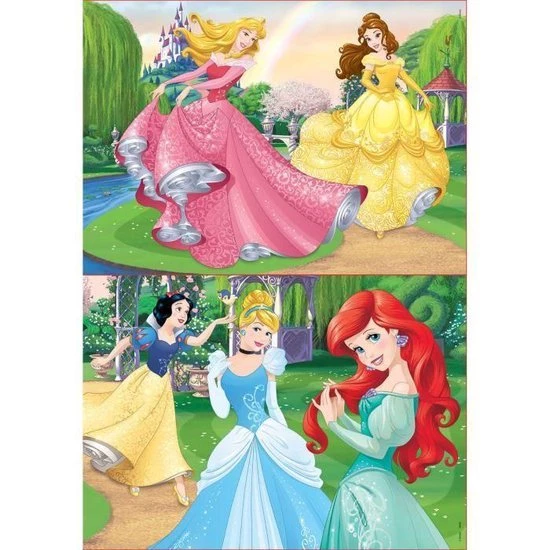 Enesco Educa 16846 Puzzle Kids 2x20pcs Disney Princess - Afbeelding 2