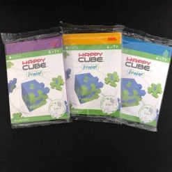 Happy Cube Junior Blauw, Geel, Paars (set Van 3 Stuks)