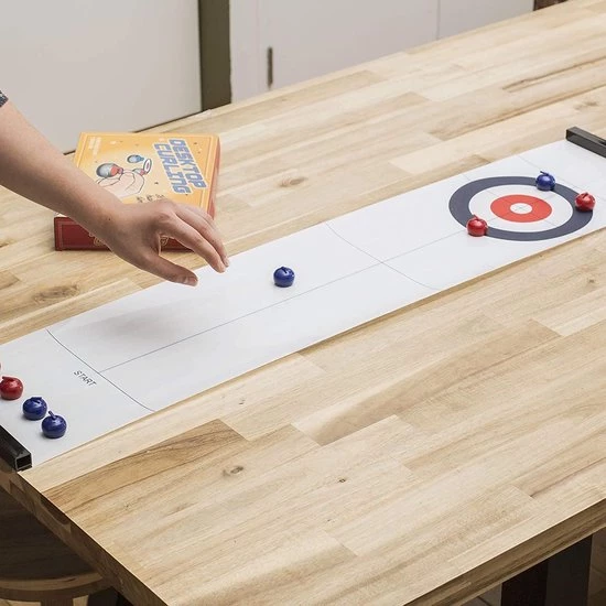 Thumbsup! Tafelspel Novelty Curling Junior 9-delig - Afbeelding 5