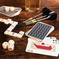 Luckies Bar-spelletjes In Een Bierblik
