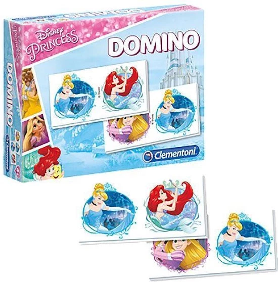 Clementoni Domino Disney Princess 28-delig - Afbeelding 6