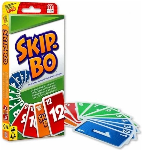 999 Games Spellenbundel - 3 Stuks - Dobble Classic & Halli Galli & Skip-Bo - Afbeelding 8