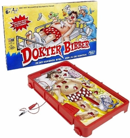 Hasbro Gaming Dokter Bibber - Kinderspel - Afbeelding 6