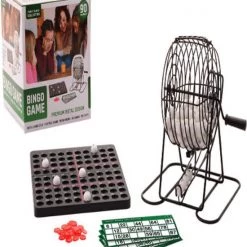 Engelhart Stalen Bingomolen Set 13,5 Cm Zwart