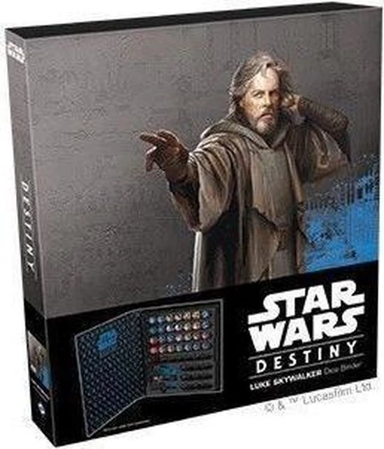 Asmodee Star Wars Destiny Luke Skywalker Dice Binder - EN