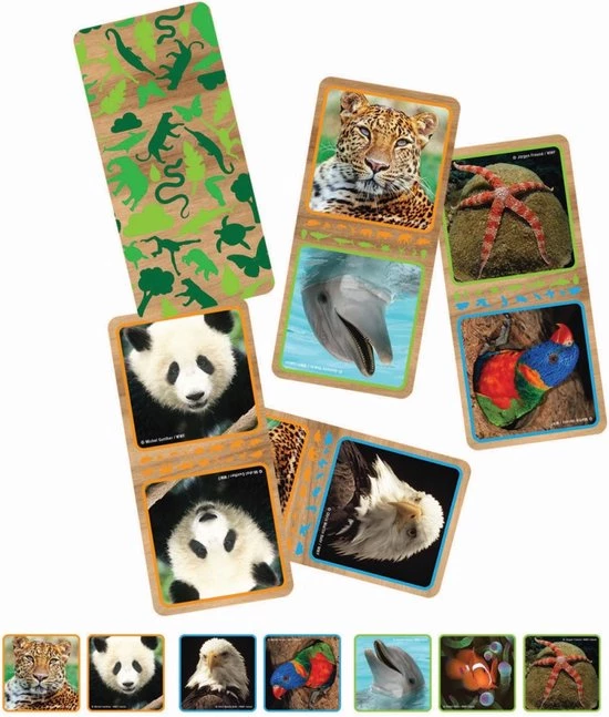 Wereld Natuur Fonds WWF Domino Spel - Wildlife - Afbeelding 2