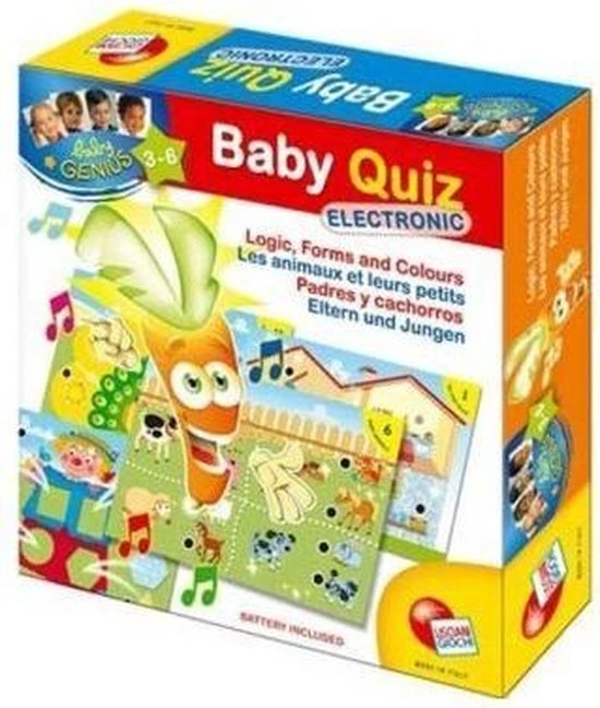 Liscianigiochi Baby Genius Baby Quiz