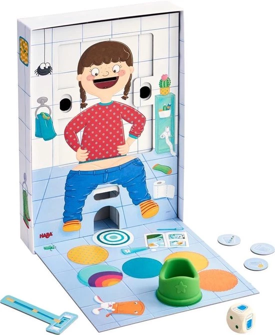 Haba Leerspel Op Het Potje Junior Karton/siliconen 7-delig (de) - Afbeelding 2