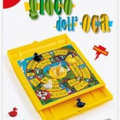 Dal Negro Ganzenbord 25 X 19,5 Cm Geel 9-delig