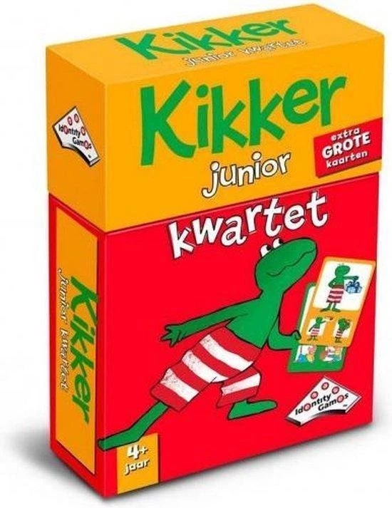 Merkloos Kikker Junior Weetjes Kwartet - Kaartspel - Afbeelding 3