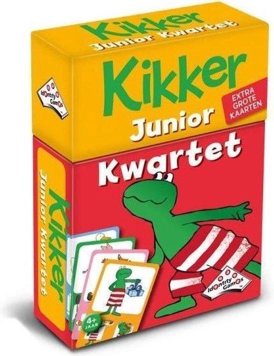 Merkloos Kikker Junior Weetjes Kwartet - Kaartspel - Afbeelding 4