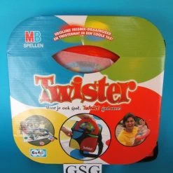 Mb Spellen Party Twister Met Frisbee