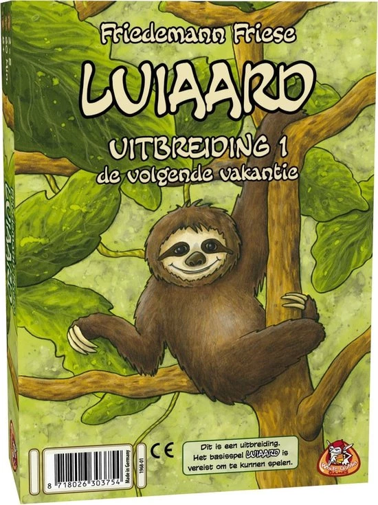 White Goblin Games Bordspel Luiaard: De Volgende Vakantie - 8+