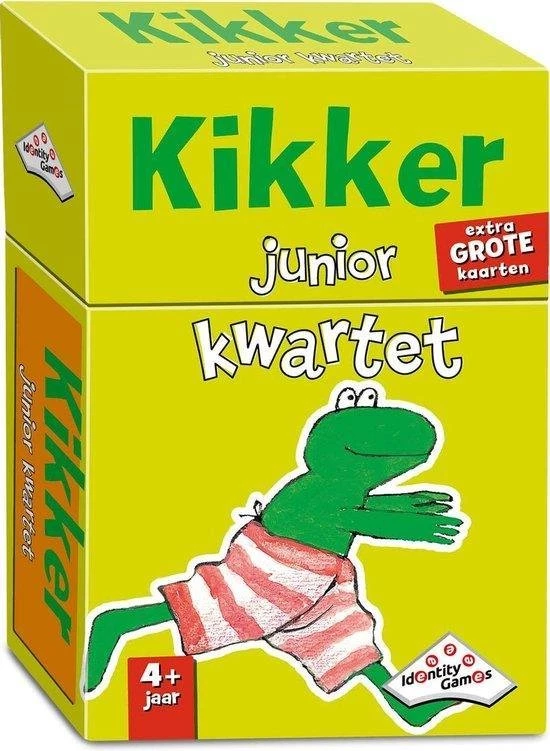 Merkloos Kikker Junior Weetjes Kwartet - Kaartspel - Afbeelding 2