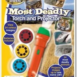 Brainstorm Toys Zaklampprojector Most Deadly - Gevaarlijke Dieren