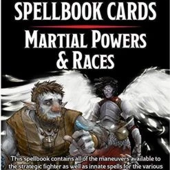 Gale Force Nine D&D Spellbook Cards - Martial Powers & Races (61) - EN