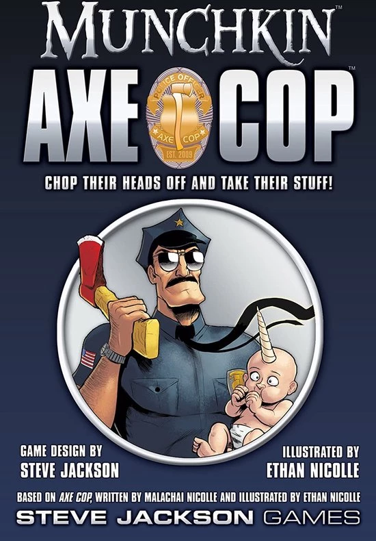 Asmodee Munchkin Axe Cop