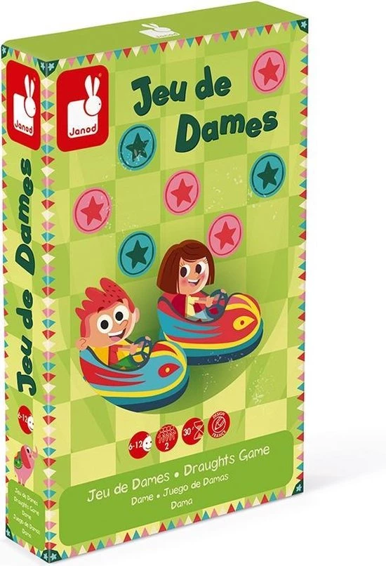 Janod Spel - Carrousel Dammen