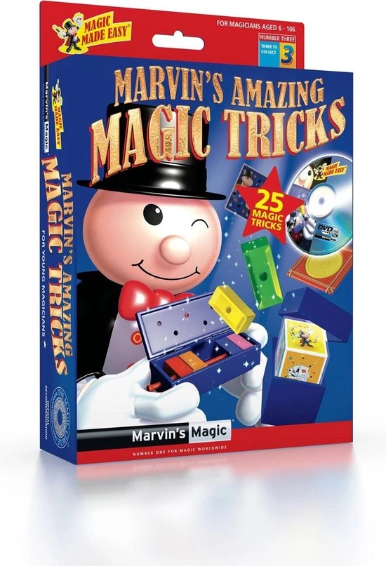 Marvin's Magic Amazing Magic Tricks 3 Goochelset Voor Kinderen