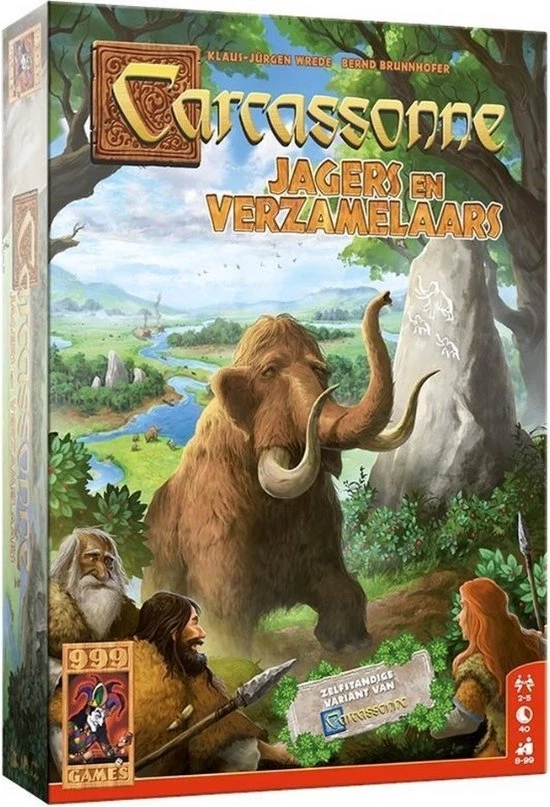 999 Games Spellenbundel - 3 Stuks - Carcassonne & Jagers En Verzamelaars & Burgemeesters En Abdijen - Afbeelding 5