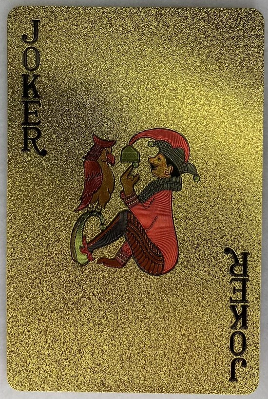 Merkloos Speelkaarten Goud Luxe Uitgave Pokerkaarten 100 Dollar Biljet Teken Deluxe Spatwaterdicht - Afbeelding 11